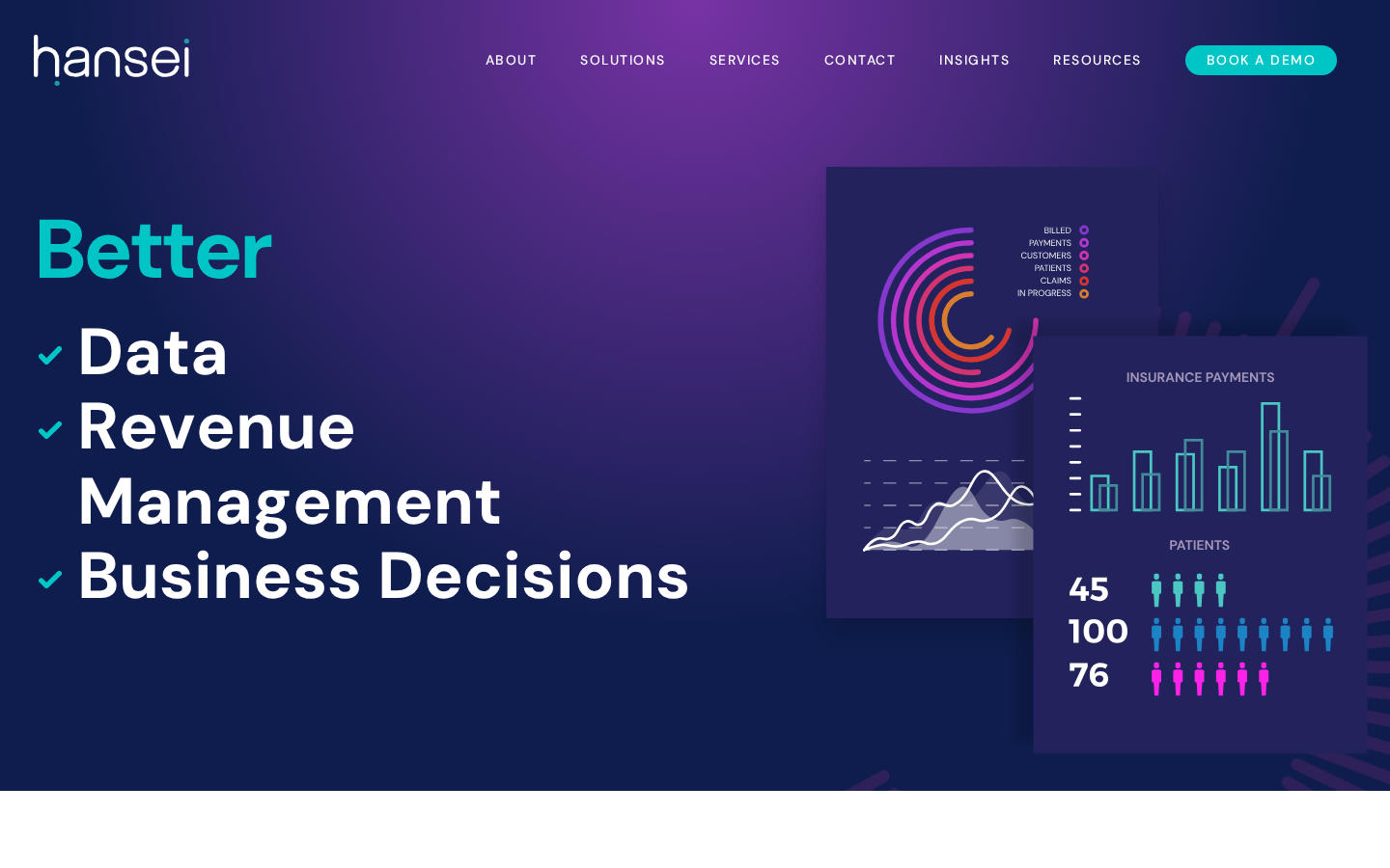 Hansei Solutions homepage screenshot