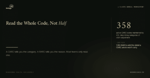 Revenue Logic — the behavioral health denial code taxonomy